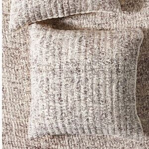 Two Anthropologie Amber Lewis Gwendolen Quilted Euro Pillow Shams